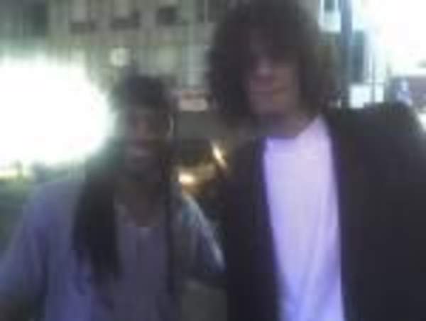 T.D. Faison and Howard Stern...