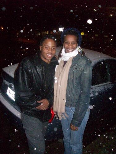 Chris and I in the Sow