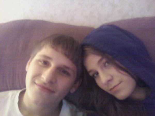 dustin my youngest and ber my daughter