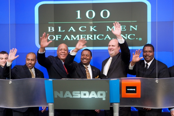100 Black Men of America, Inc. Ring NASDAQ Bell