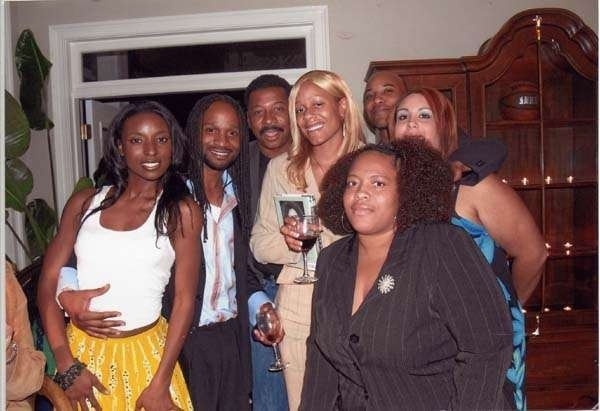 T.D FAISON, ROBERT TOWNSEND AND TRINESE AT EVENT IN ATLANTA...