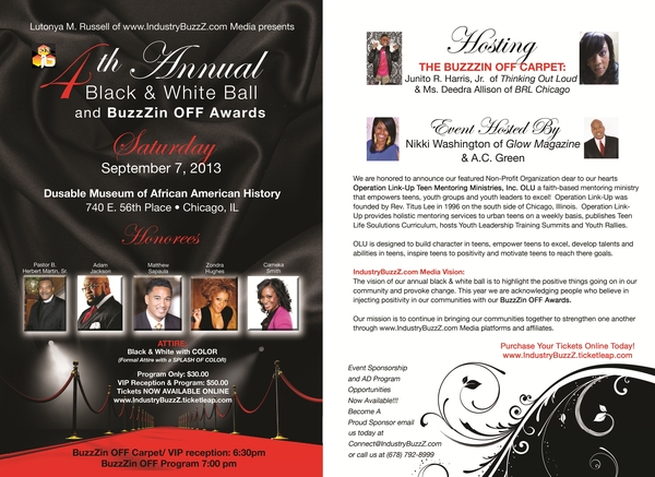Celebrating Zondra Hughes (Six Brown Chicks), Cameka Smith (The Boss Network), Matt Sapaula (Money Smart Guy),