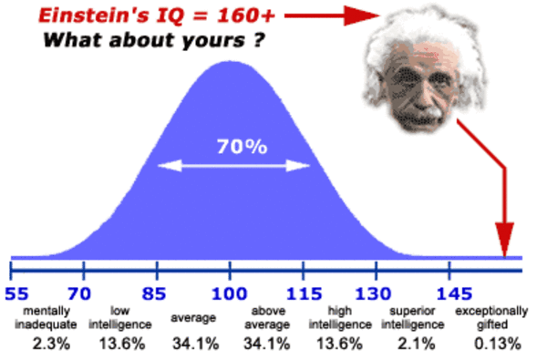 intellegence-quotient-scores-ratings