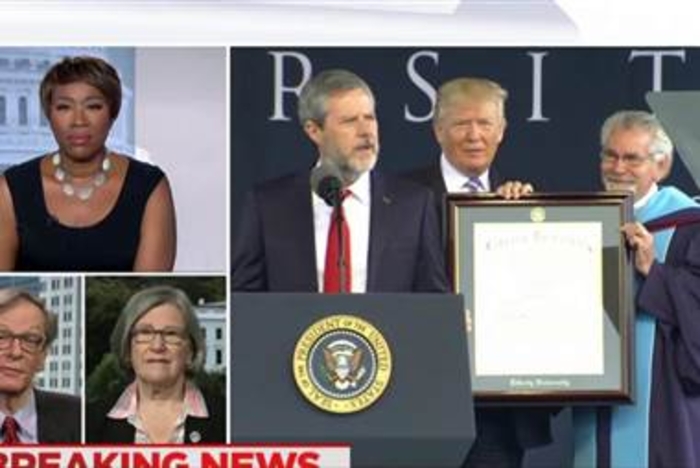 Hypocrisy of Trump’s Liberty University speech