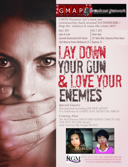 LET'S AMERICA TURN VIOLENCE INTO LOVE