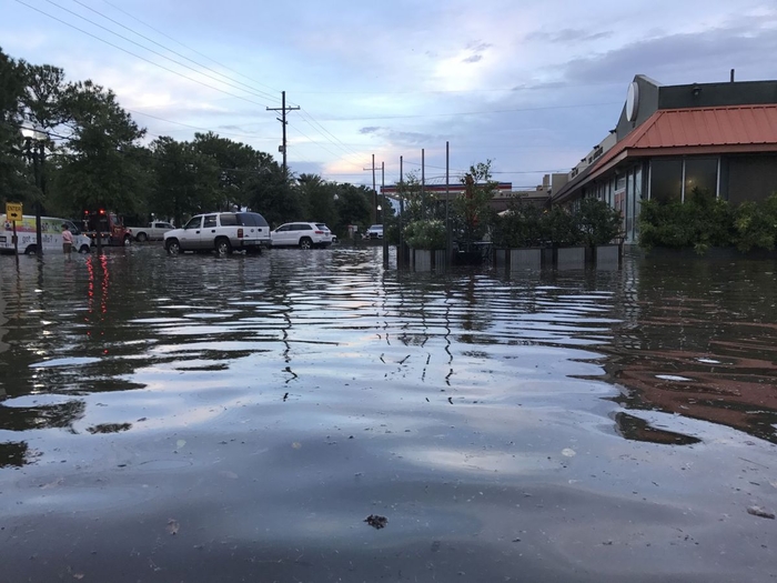 NEW ORLEANS RESIDENTS OVERWHELMED BY SATURDAY'S SUDDEN FLOODING