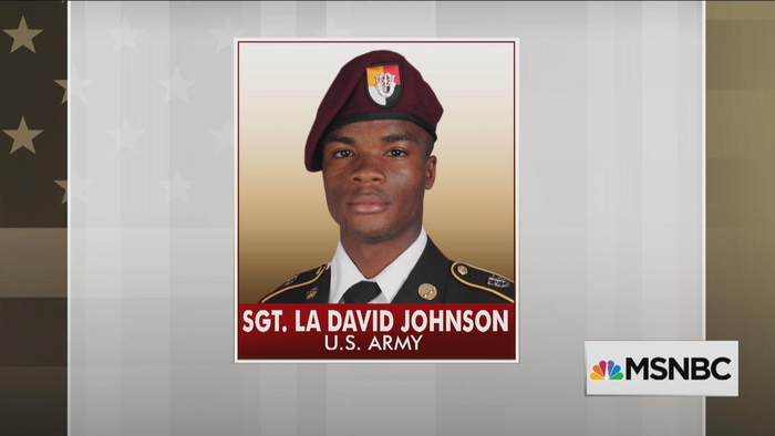 'He died as a hero': Congresswoman Wilson remembers Sgt. La...