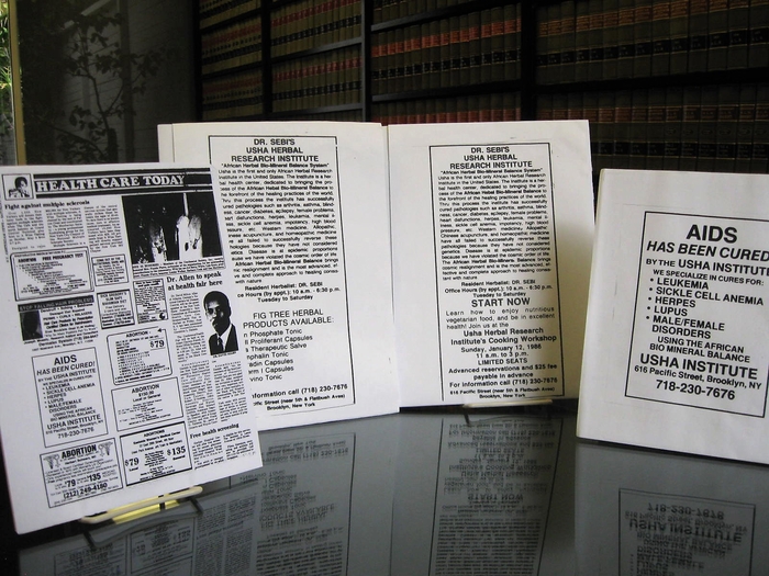 Dr. Sebi, His Advertisements and His Day in Court