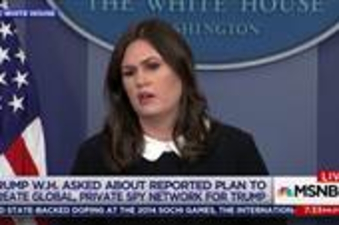 Trump W.H. grilled over reported plan for private spy network