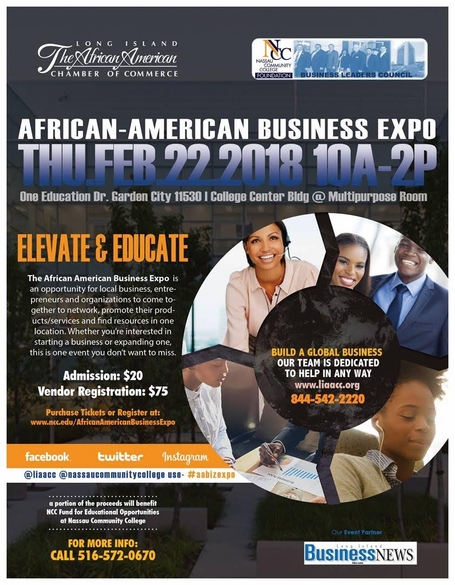 New York State's Largest African American Chamber LIAACC Announces 2018 Expo