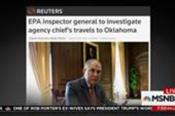 EPA Administrator spent $1,641 on one DC-NYC round trip