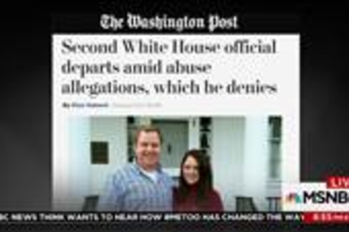 Second Trump staffer resigns amid abuse allegations