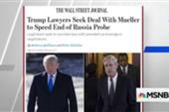 WSJ: Trump’s lawyers seek deal to end Mueller probe