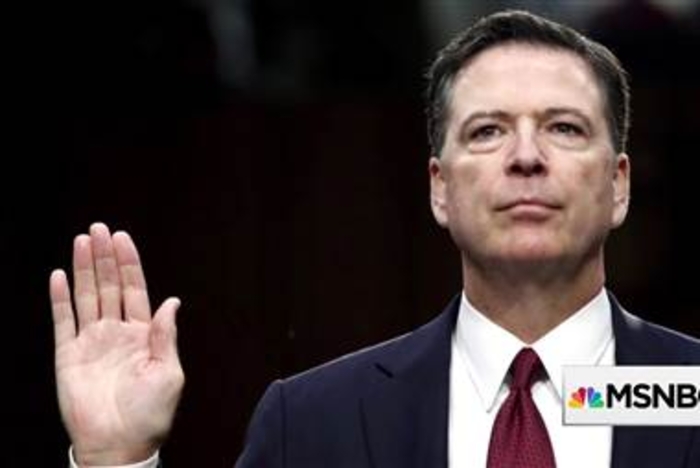 Comey book appears to spark Trump tweetstorm