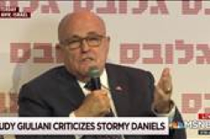 Mika Brzezinski reacts to Rudy Giuliani's Stormy Daniels comments