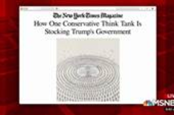 Heritage Foundation scored win in Trump WH: NYT