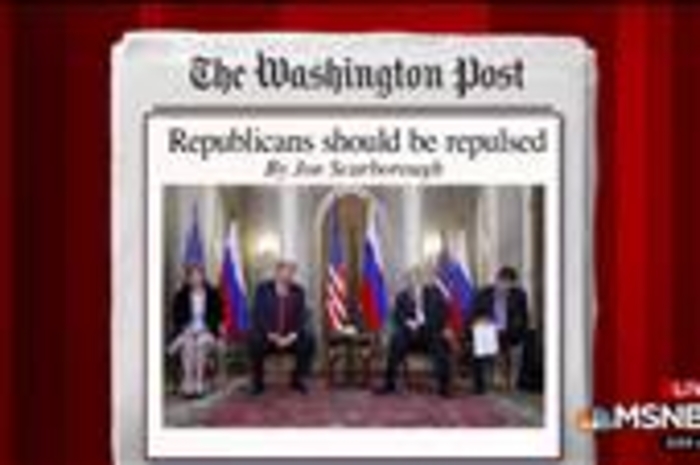 Joe Scarborough says GOP should be repulsed by Helsinki remarks