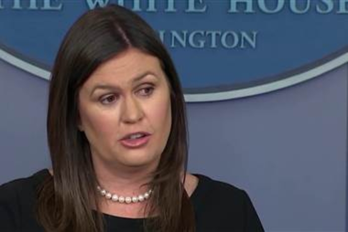 Sarah Sanders declines to answer whether press is enemy of the...