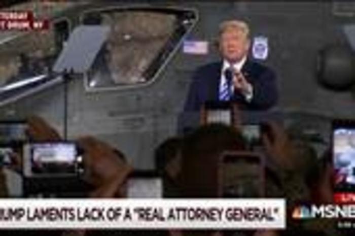 Trump says a 'real' AG would've prevented 'Witch Hunt'
