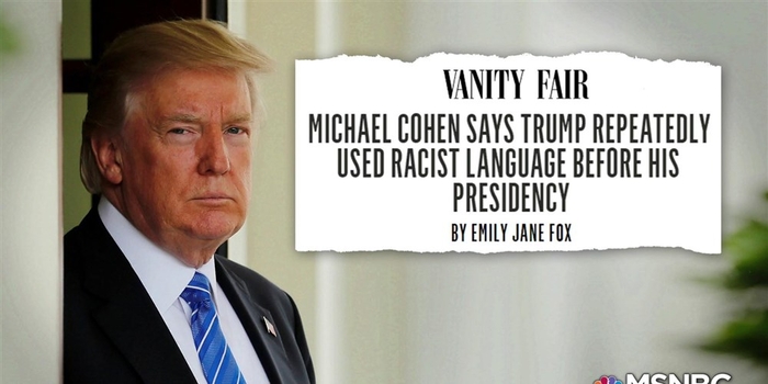 Vanity Fair reporter on Cohen's claim of President Trump's use of racist language