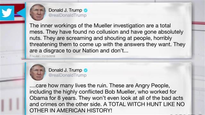 Trump rages about Mueller probe, calling it a 'total mess'