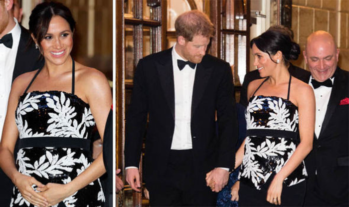 Prince Harry and Meghan Markle attend Royal Variety Performance