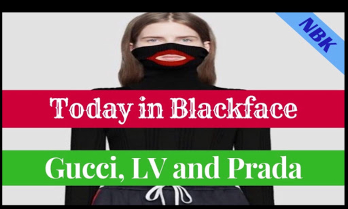 Today in Blackface: Gucci, Louis Vuitton and Prada