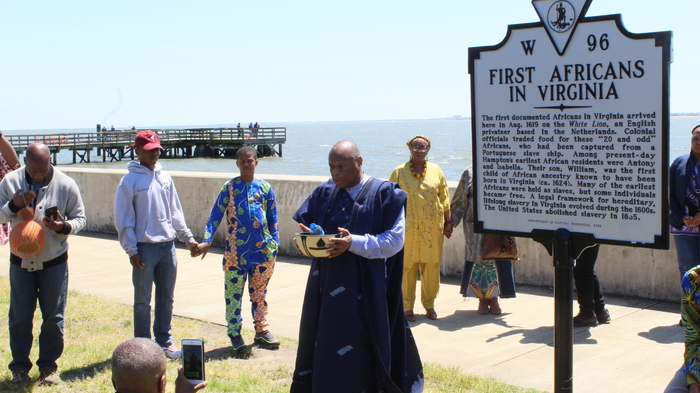 Pilgrimage to Point Comfort Virginia to Honor The Ancestors