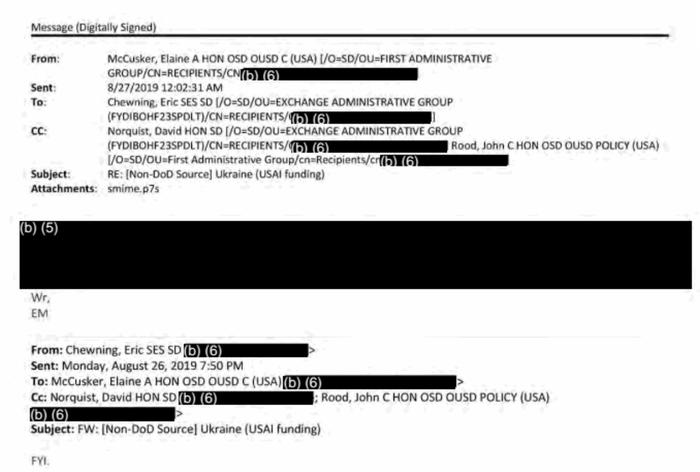 Exclusive: Unredacted Ukraine Documents Reveal Extent Of Pentagon’s ...