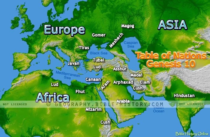 Where Are The Caucasian's In The HOLY BIBLE?
