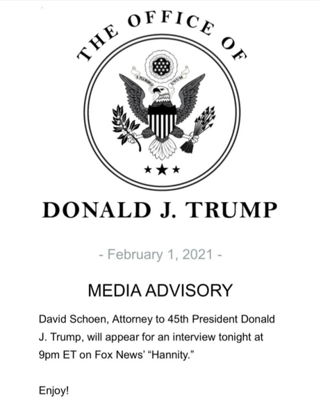 45th President Donald J. Trump Announces Legal Team