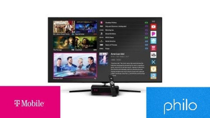 T-MOBILE PARTNERS WITH PHILO FOR TVISION INITIATIVE