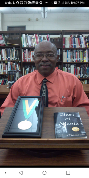 Julius Thompson with National Gold Medal