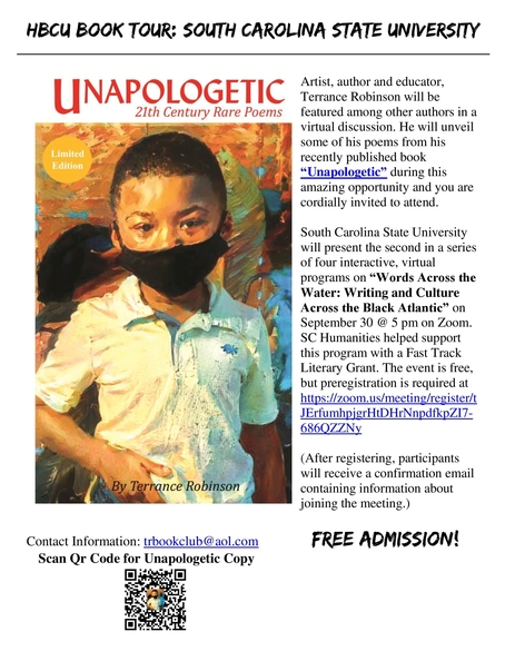 Unapologetic: 21th Century Rare Poems Is On It’s HBCU Book Tour At South Carolina State University)