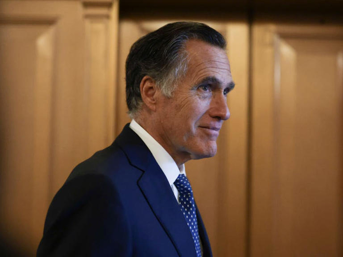 Sen. Mitt Romney says Biden was elected 'to stop the crazy' and argues that voters weren't asking him 'to tran