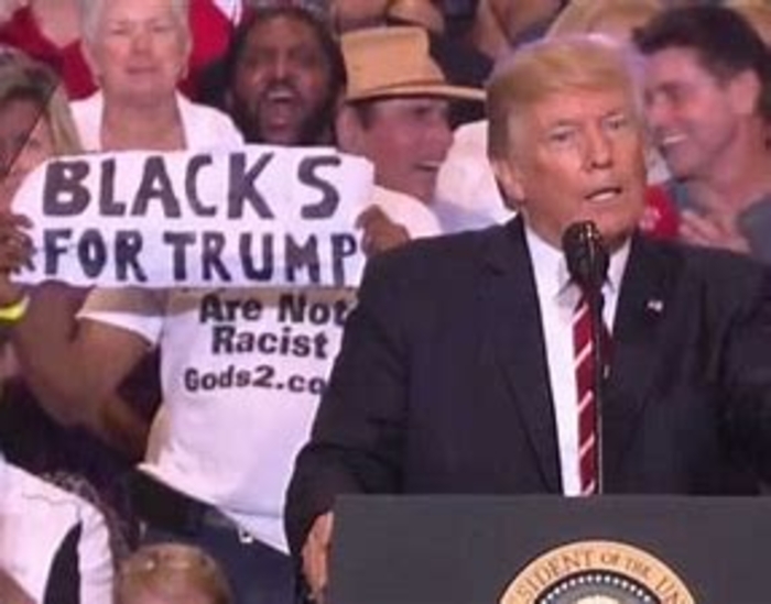What is with these 'blacks for trump$$ette?..'blackHebrewIsraelite' russian Electorate USA division?