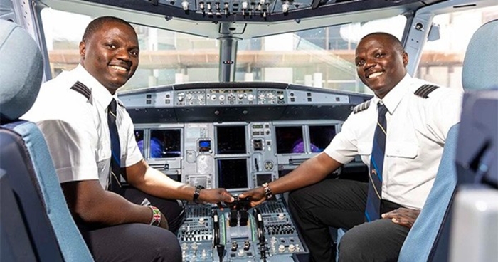 Black Twin Brothers Make History as First Officer Pilots For Alaska Airlines
