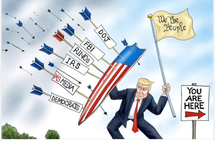 Why did the DOJ show