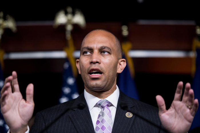 Hakeem Jeffries launched his bid to be Nancy Pelosi's successor