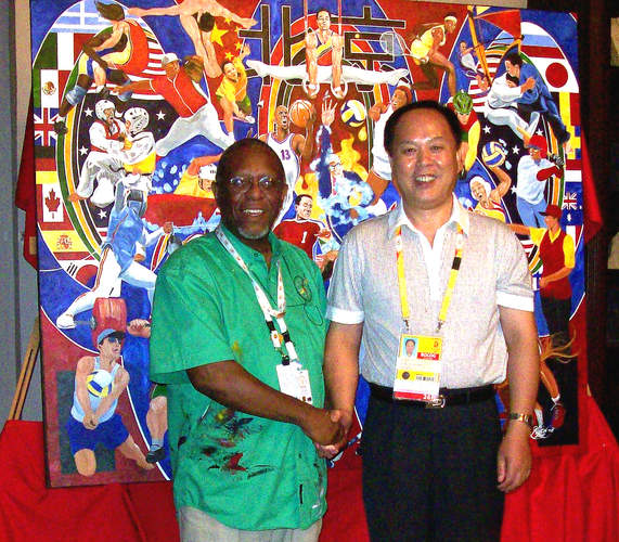 Steve & Mr. Zhengbo Zhou in Beijing