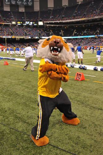 GSU Tiger mascot